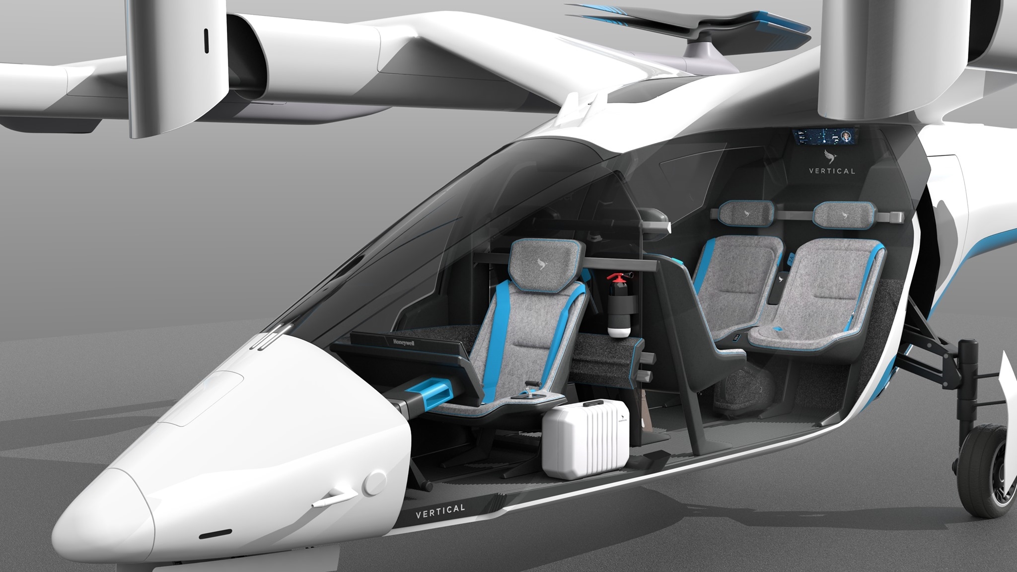 Photo of Vertical eVTOL cabin