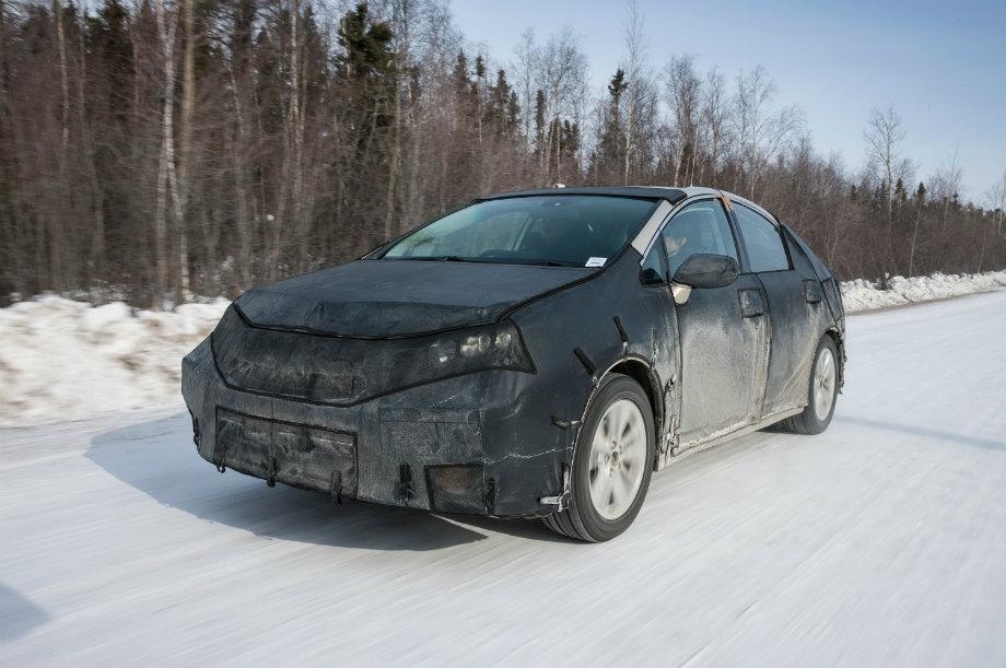 Photo of hydrogen car tests in cold climate